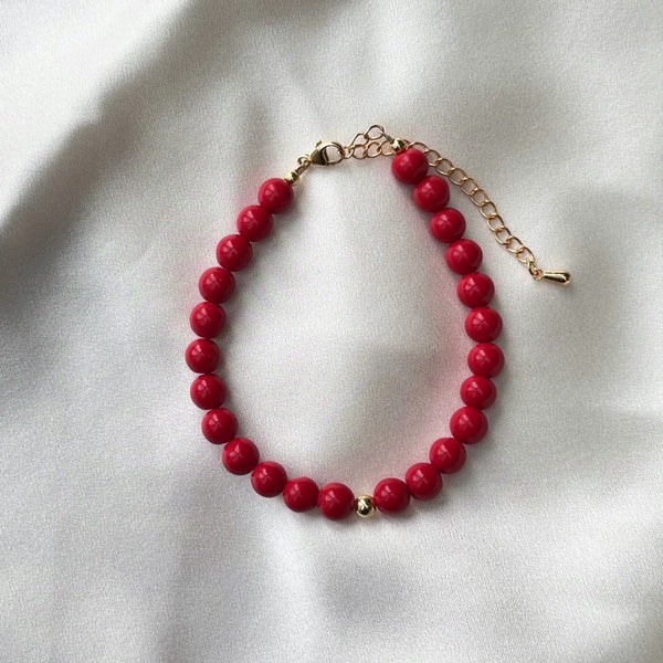 Coral bracelet