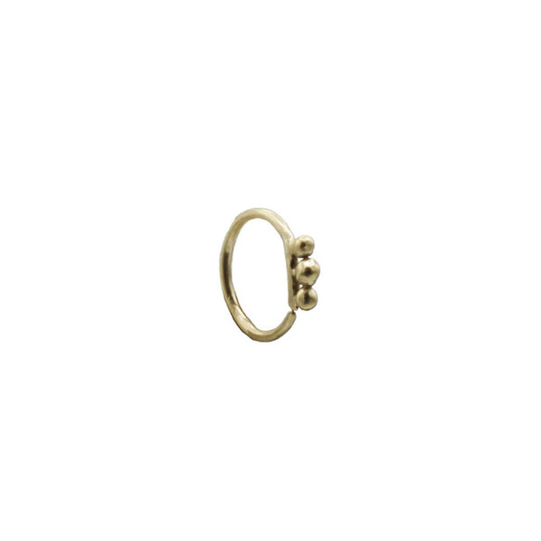 Twist earring 3 drops