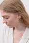 Twist earring with drop