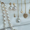 Pearl earrings