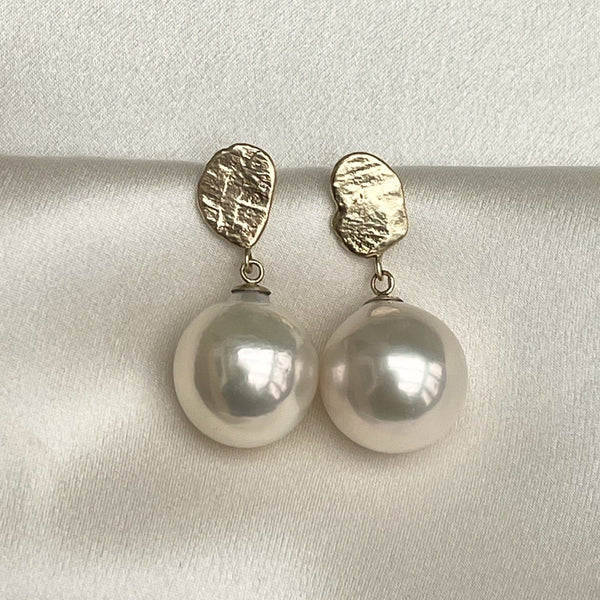 Pearl earrings