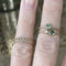 Fine hammered ring