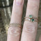 Fine twisted ring