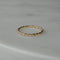 Fine twisted ring