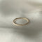 Fine hammered ring