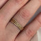 Fine hammered ring