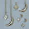 Moon earring