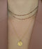 Moon and stars necklace