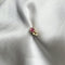 Earring with gold details