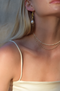 Pearl and gold necklace