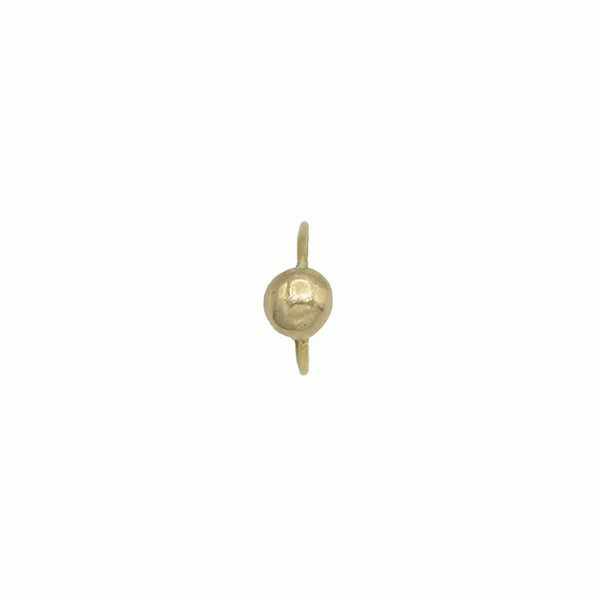 Twist earring with drop
