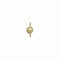 Twist earring with drop