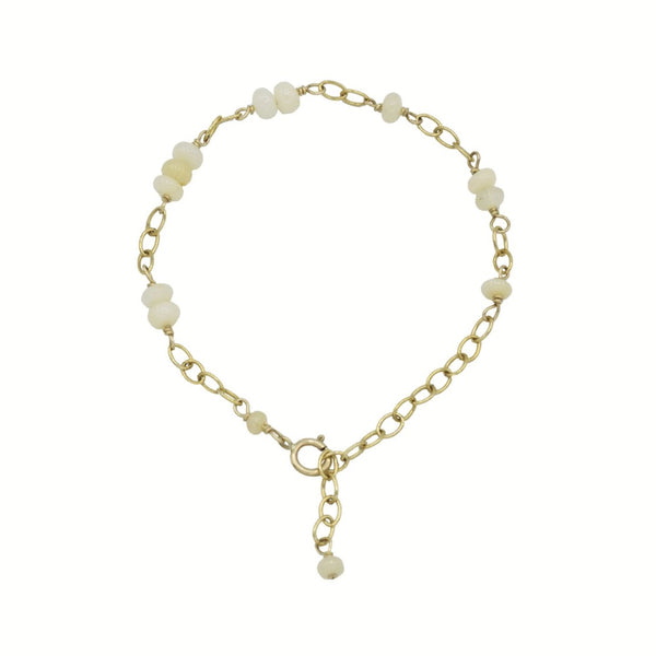 Goldfilled bracelet with opal