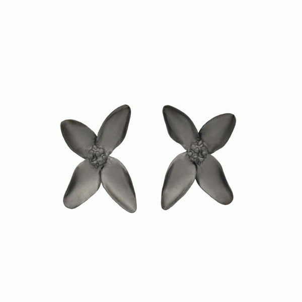 Blossom Earrings black
