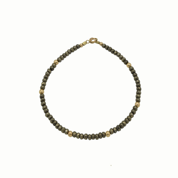 Pyrite bracelet