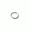 Frosted silver ring