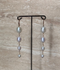 Long pearl earrings