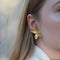 Blossom earrings gold