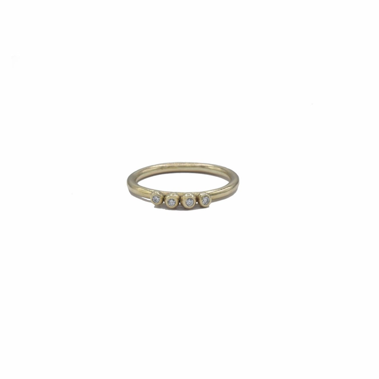 Bobble diamond ring